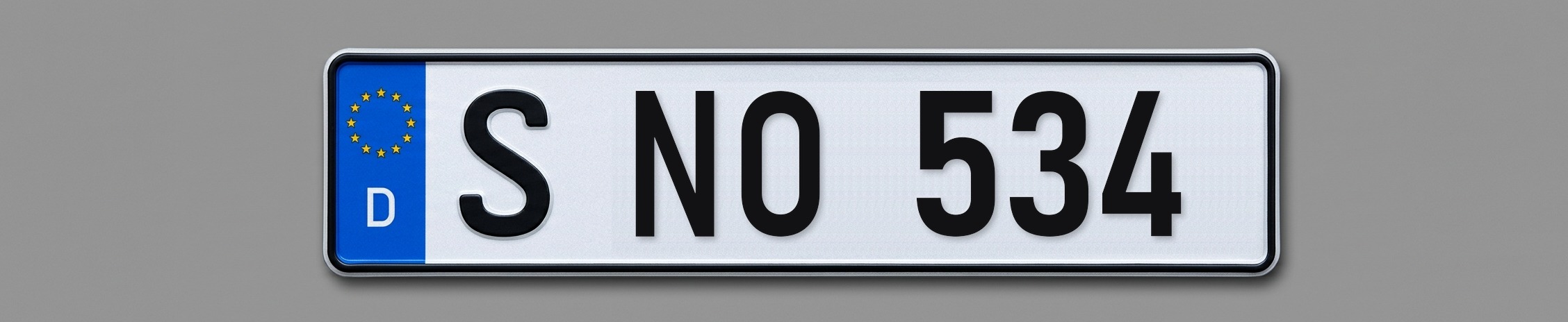 Kennzeichen S NO 534